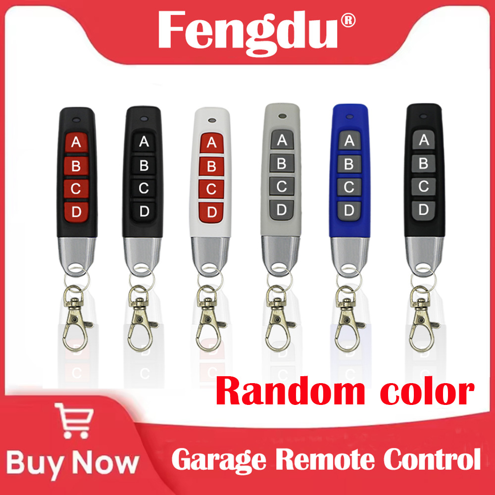 Diy Electronics Button - Universal 433 Mhz Garage Door Remote