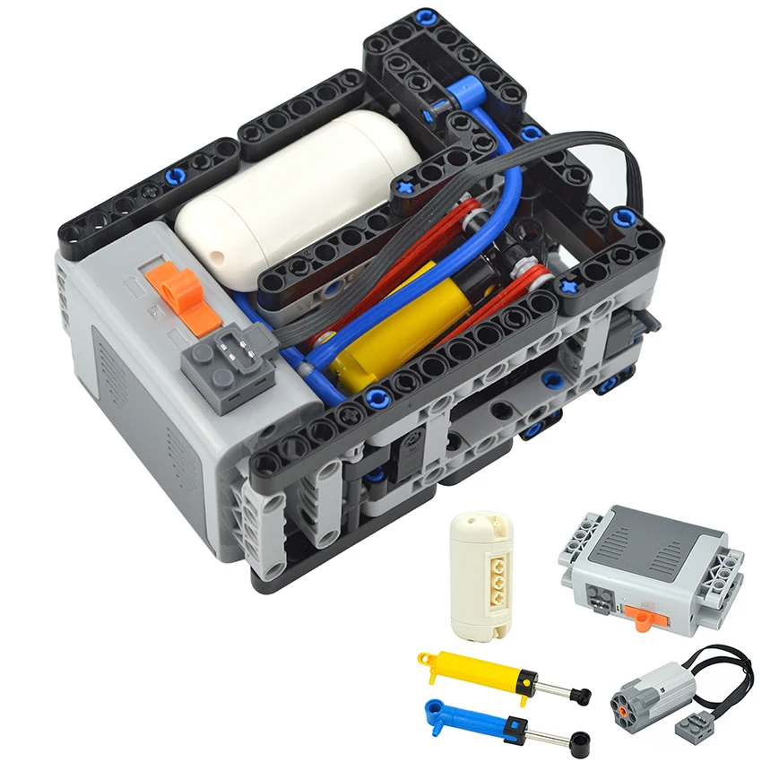 Diy Electronics Starter Kit - NEW Bricks Technical Pneumatics Automatic Electric