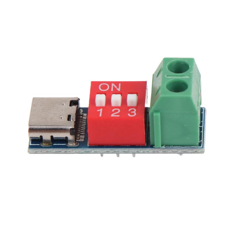 PD Trigger Module Type-C 5V-20 - огляд і ціна Diy Electronics Repair