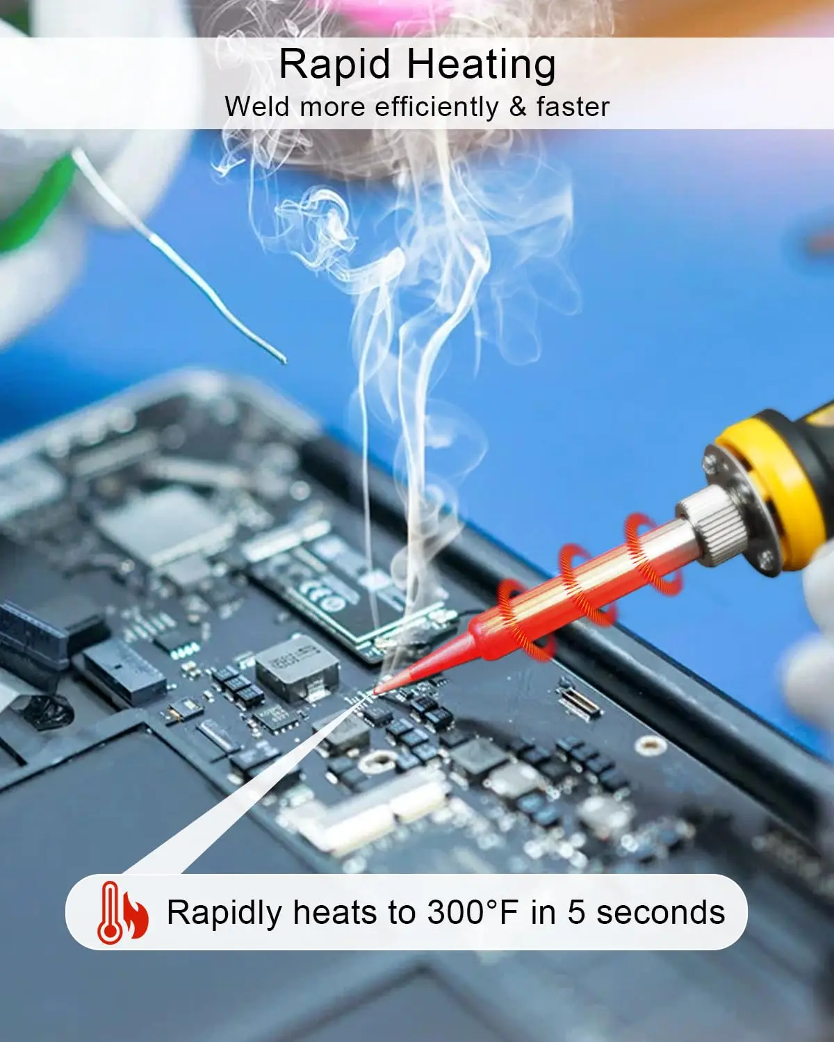 Portable Soldering Iron Kit Co - огляд і ціна Diy Electronics Hobby