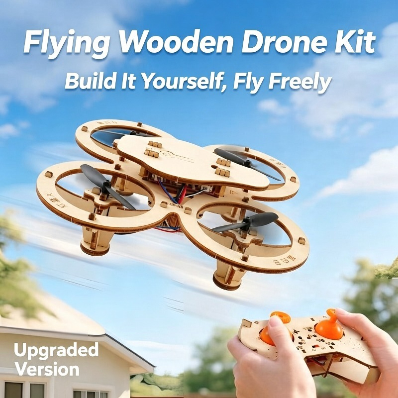 Wooden Rc Quadcopters DIY Kit  - огляд і ціна Diy From Old Electronics