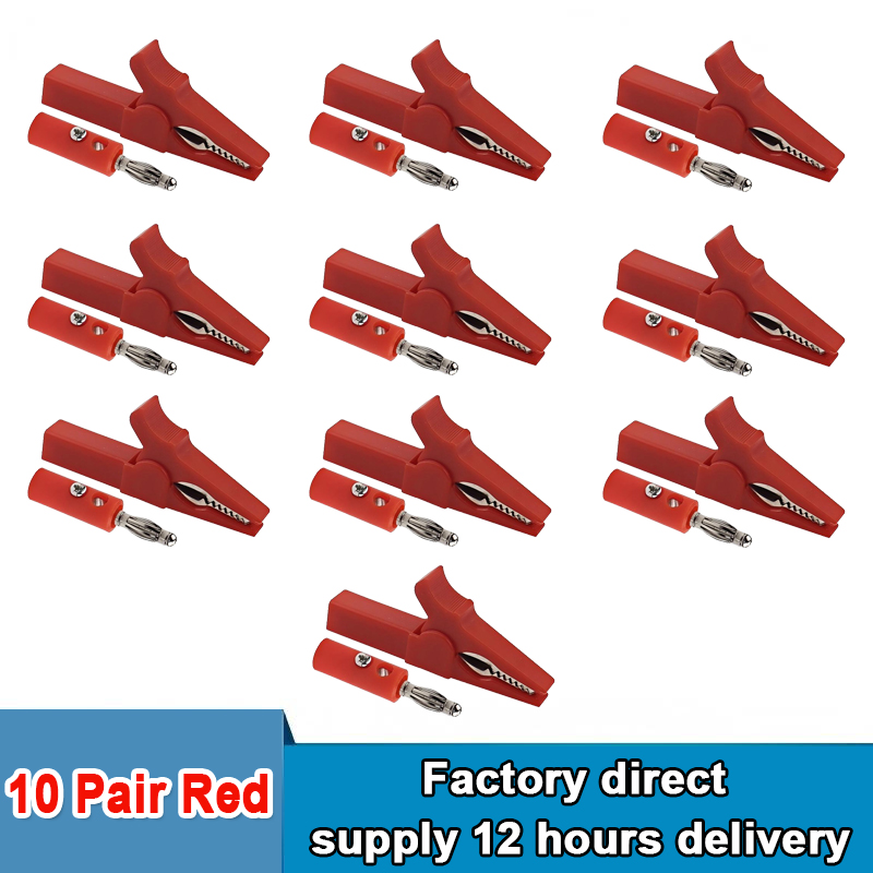 Insulated Alligator Clip with  - огляд і ціна Crocodile Clip Set