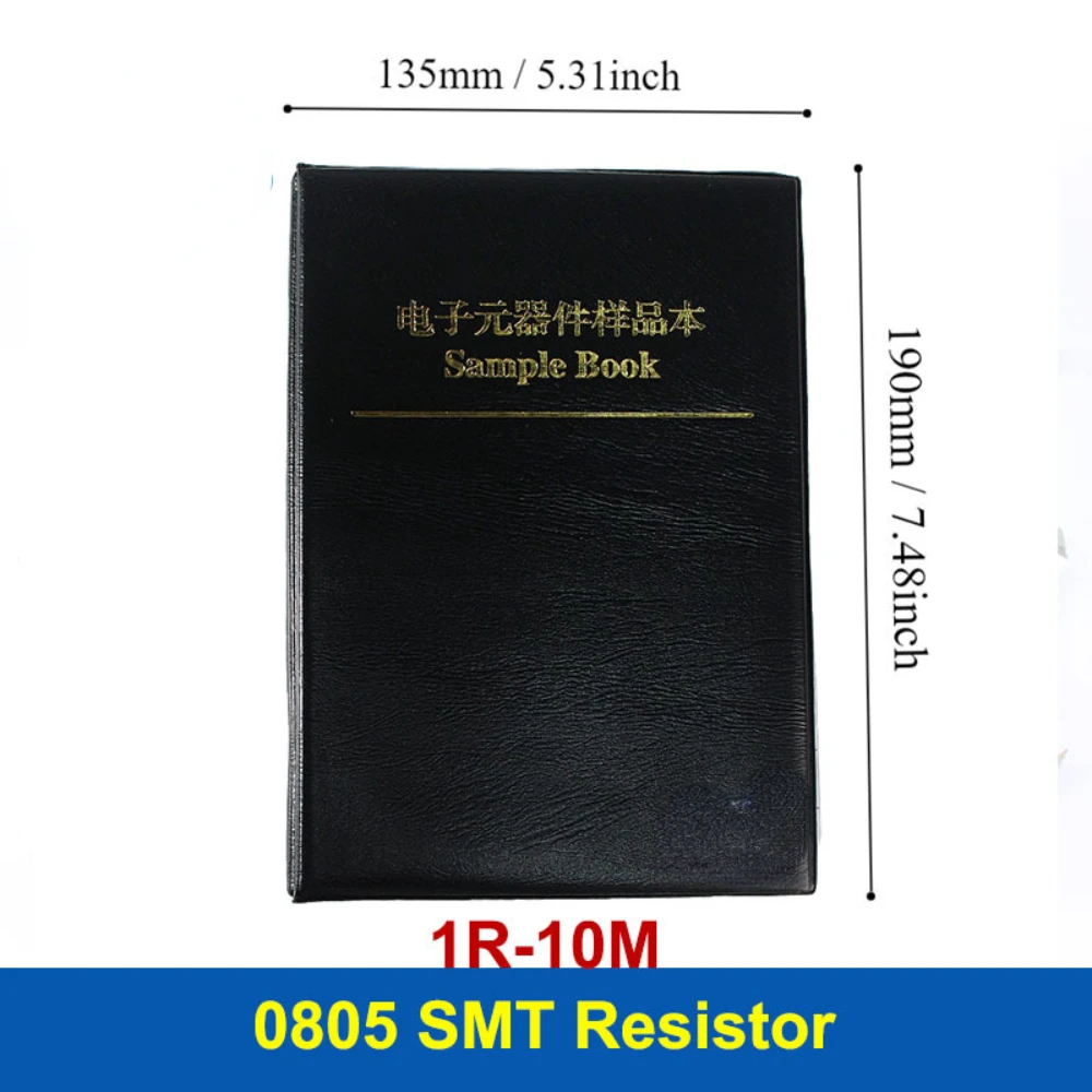 4250PCS 0805 SMD Resistor Book - огляд і ціна Diy Electronics Book
