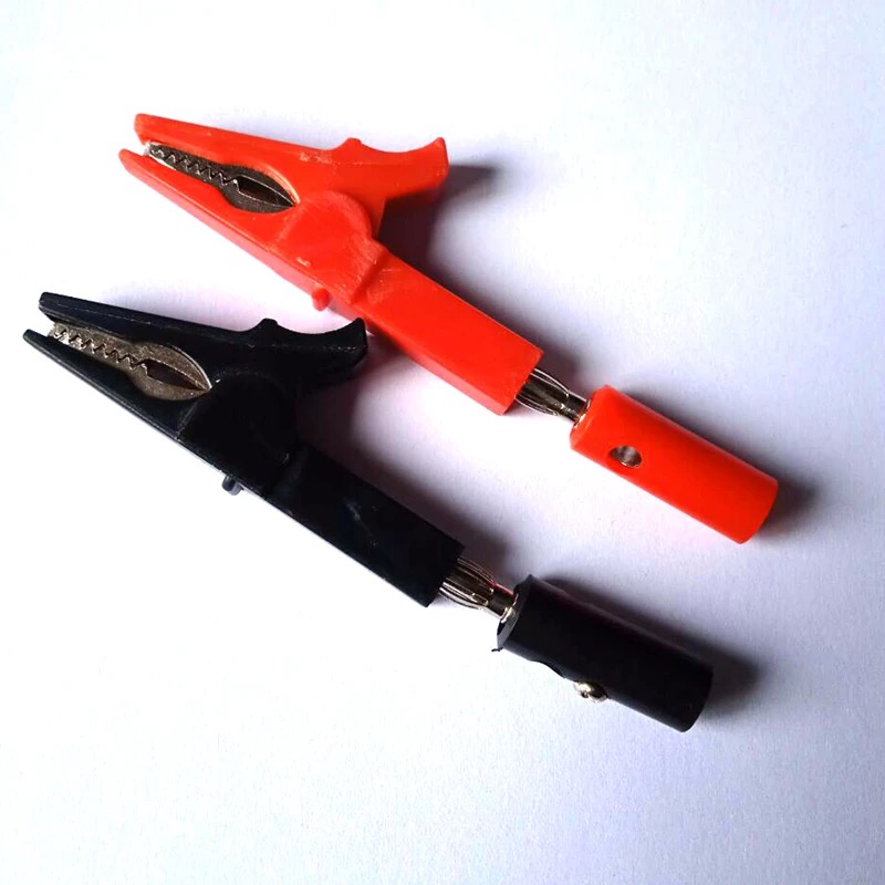 Alligator Clip with Banana Plu - огляд і ціна Crocodile Clip Set