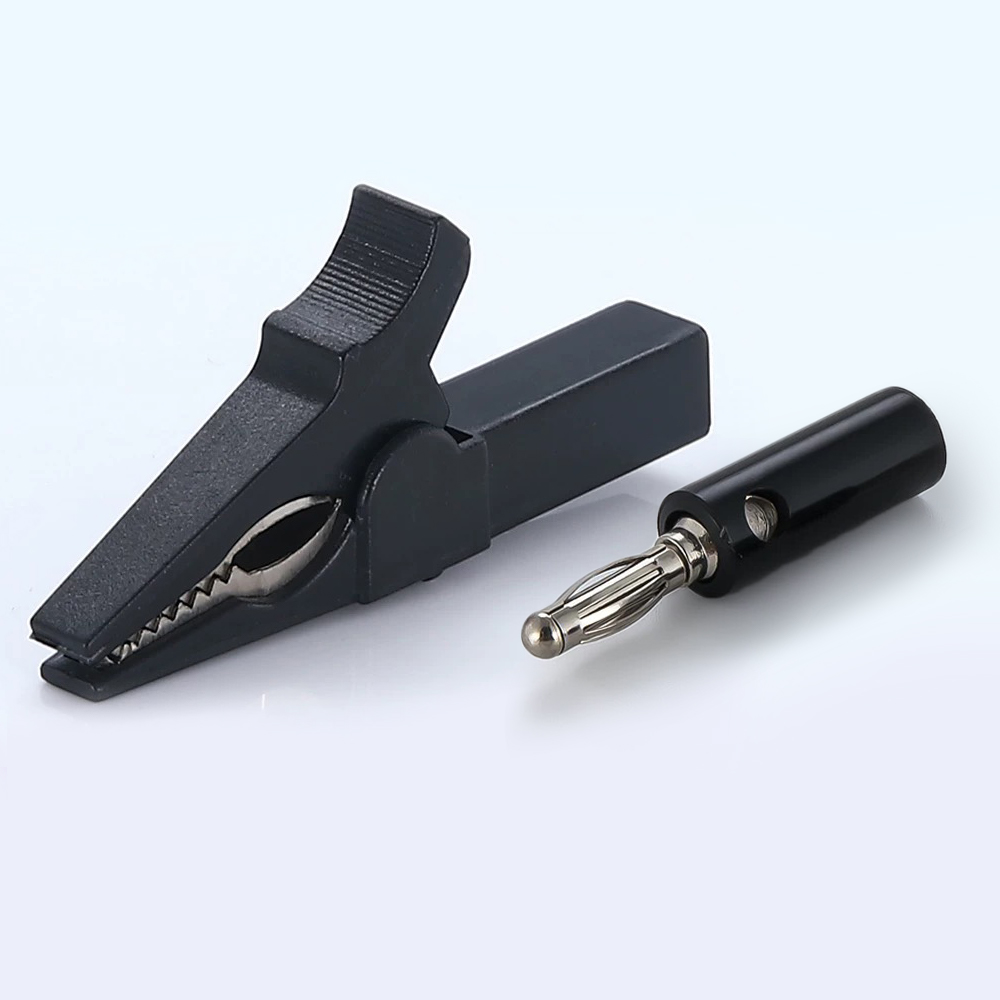 Alligator Clip with Banana Plu - огляд і ціна Crocodile Clip Set
