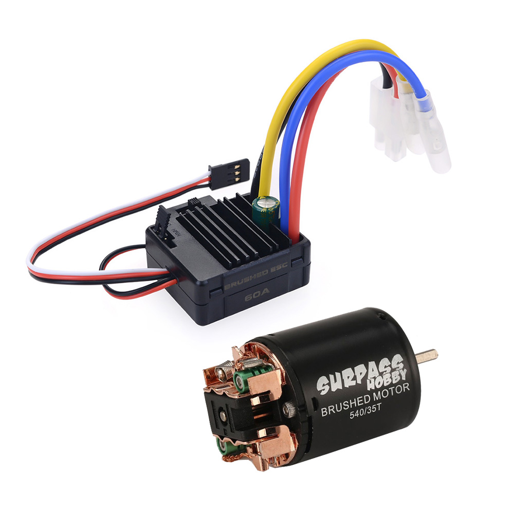 SURPASS HOBBY 540 Brushed Moto - огляд і ціна Servo Motor Sg90