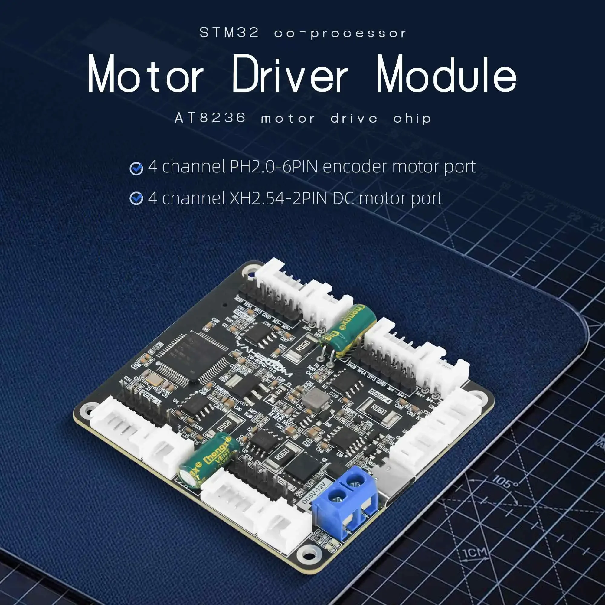 Yahboom 4-Channel Encoder Moto - огляд і ціна Diy Electronic Modules