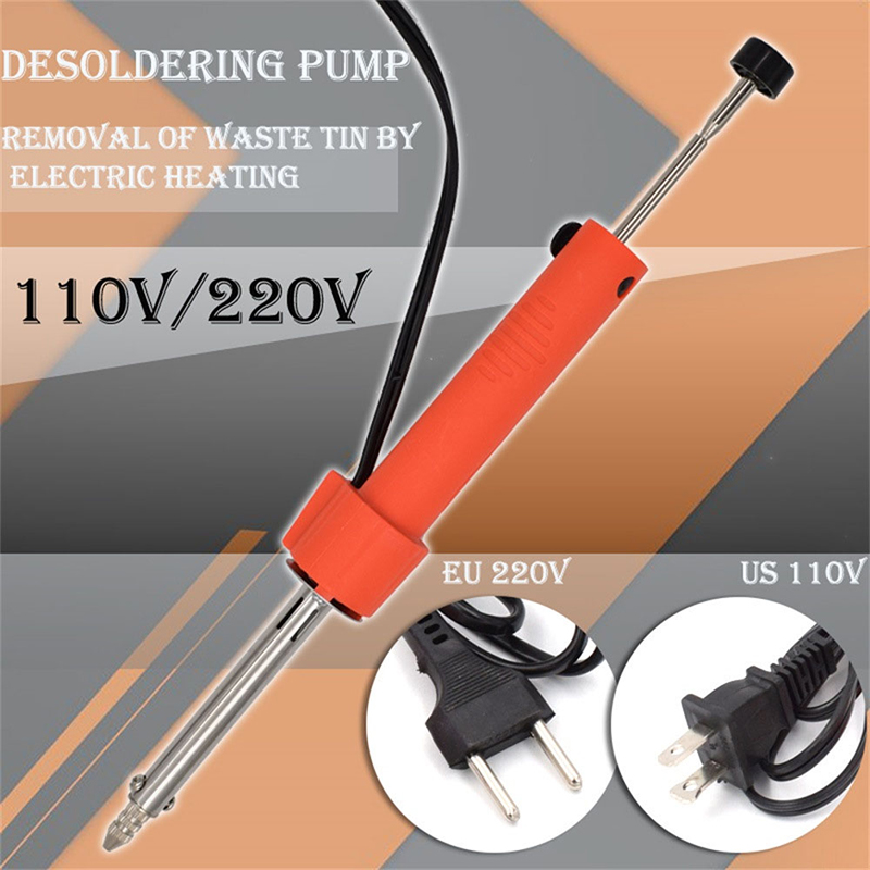 1Pc Electrothermal Vacuum Sold - огляд і ціна Desoldering Pump Solder