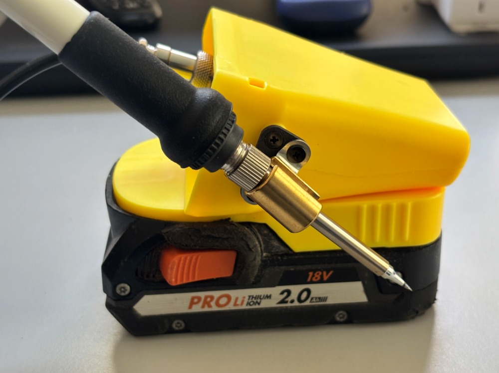 T12 Cordless Soldering Iron Fo - огляд і ціна Diy Electronics Bench
