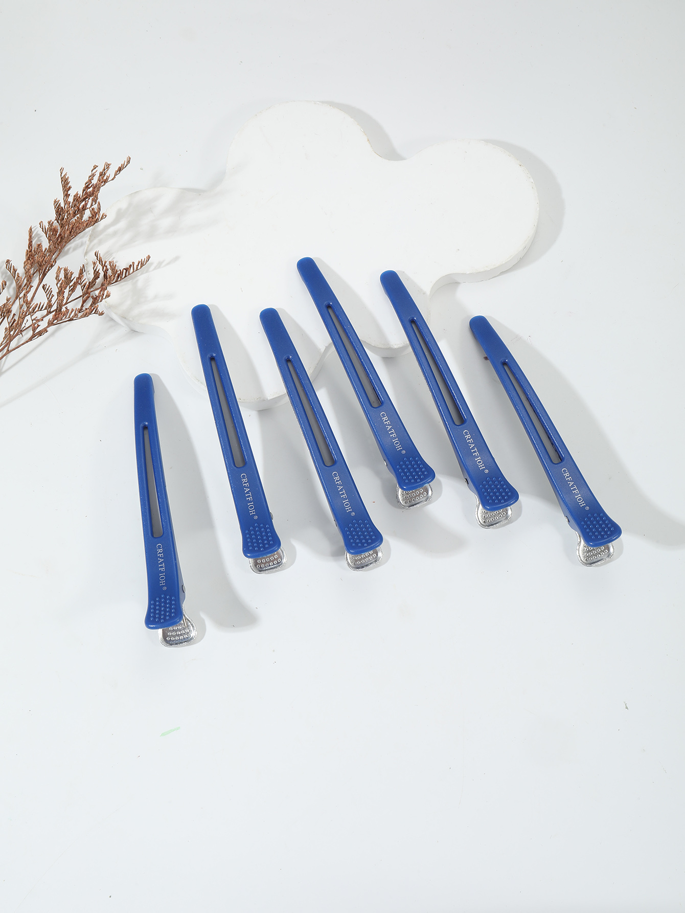 6 Pieces/Set of Non Bent Hair  - огляд і ціна Crocodile Clip Set