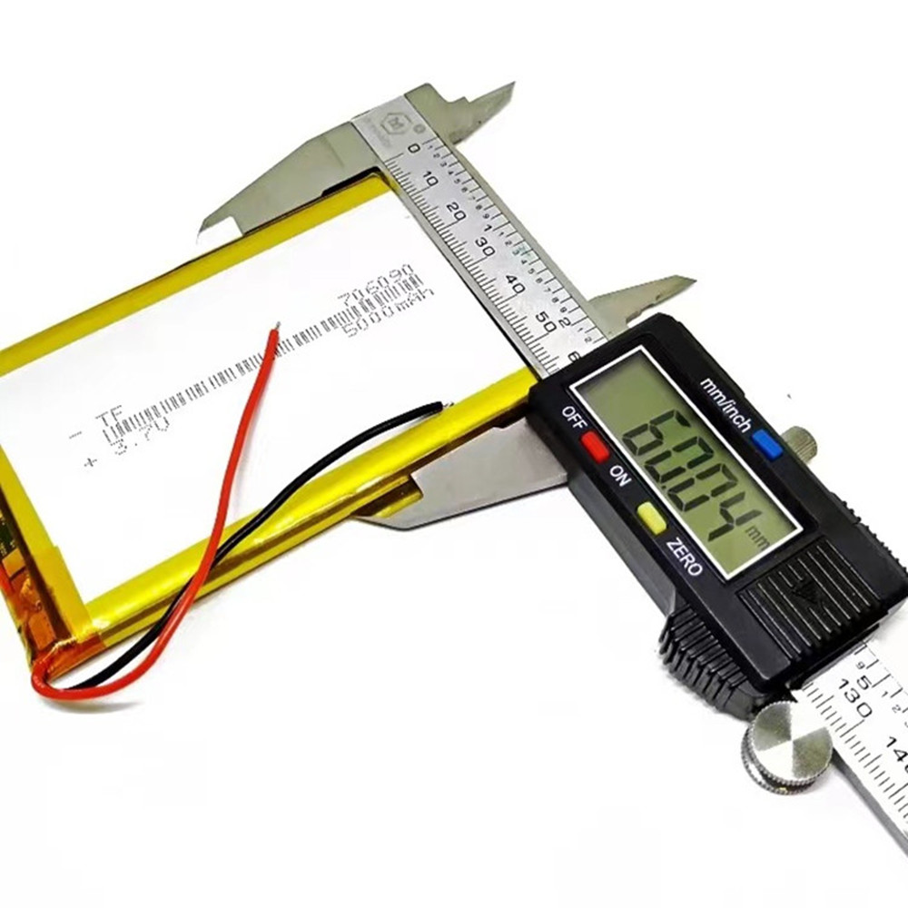 1-10pcs 3.7V 5000mAh 706090 Li - огляд і ціна Diy Electronics Book