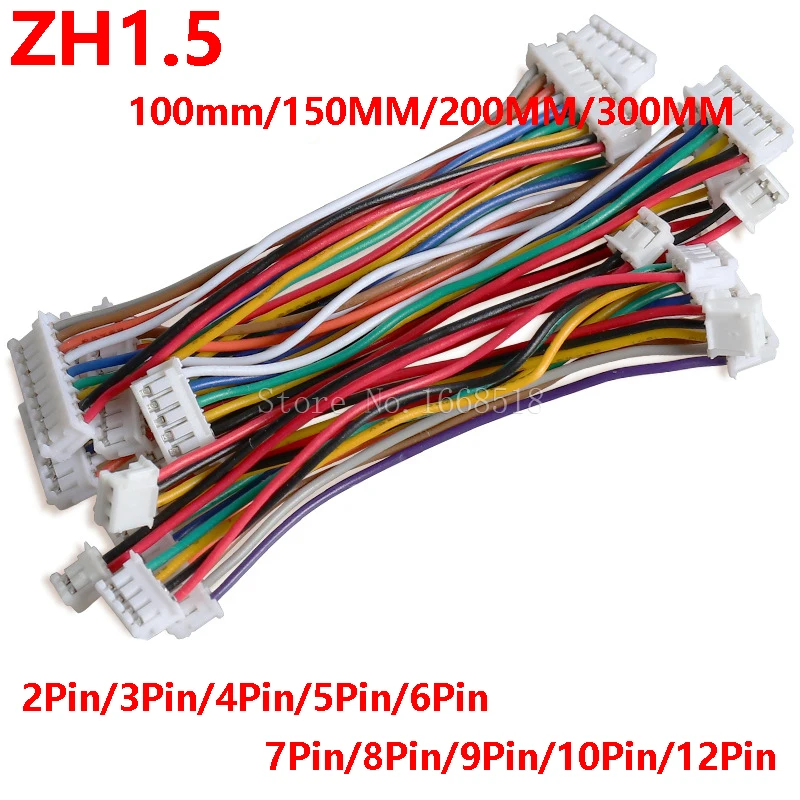 10PCS ZH 1.5mm Wire Cable Conn - огляд і ціна Diy Electronics Wire
