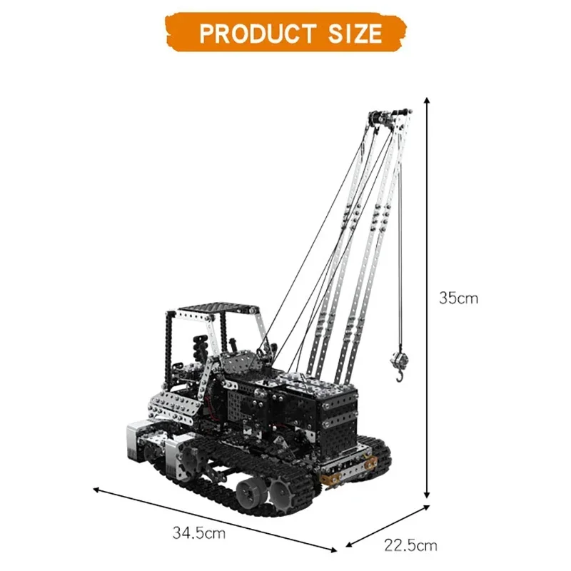 DIY Metal RC Crane Electric Ho - огляд і ціна Diy Electric Car