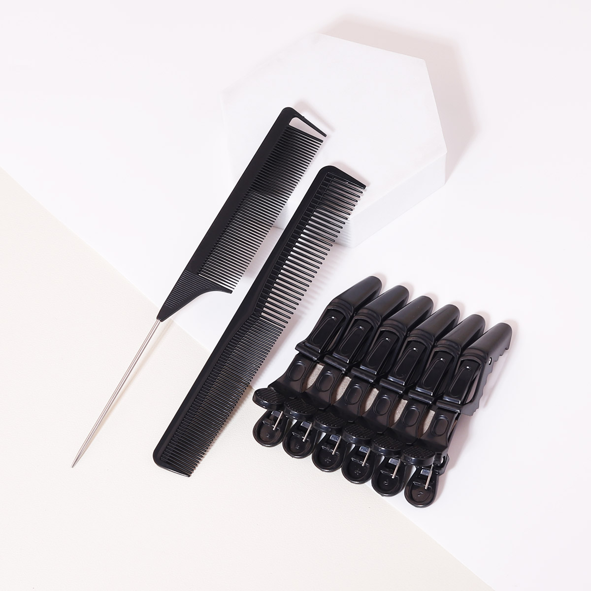 8pcs Hair Comb Set - Hair Tip  - огляд і ціна Crocodile Clip Set