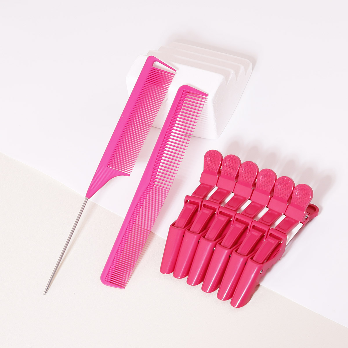 8pcs Hair Comb Set - Hair Tip  - огляд і ціна Crocodile Clip Set