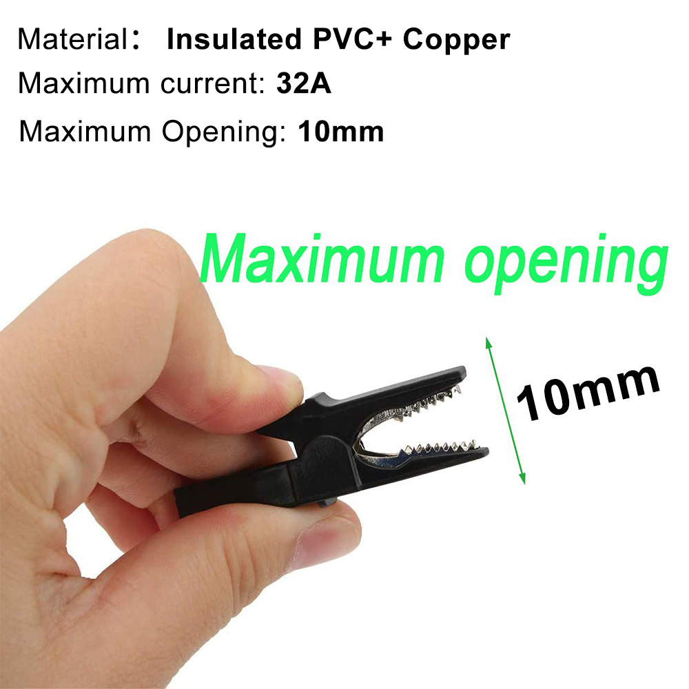 Alligator Clip with Banana Plu - огляд і ціна Crocodile Clip Set