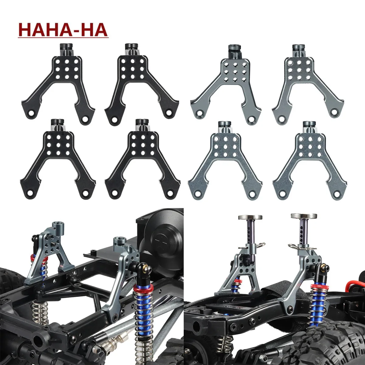 4Pcs Aluminum Front Rear Shock - огляд і ціна Diy Electric Car