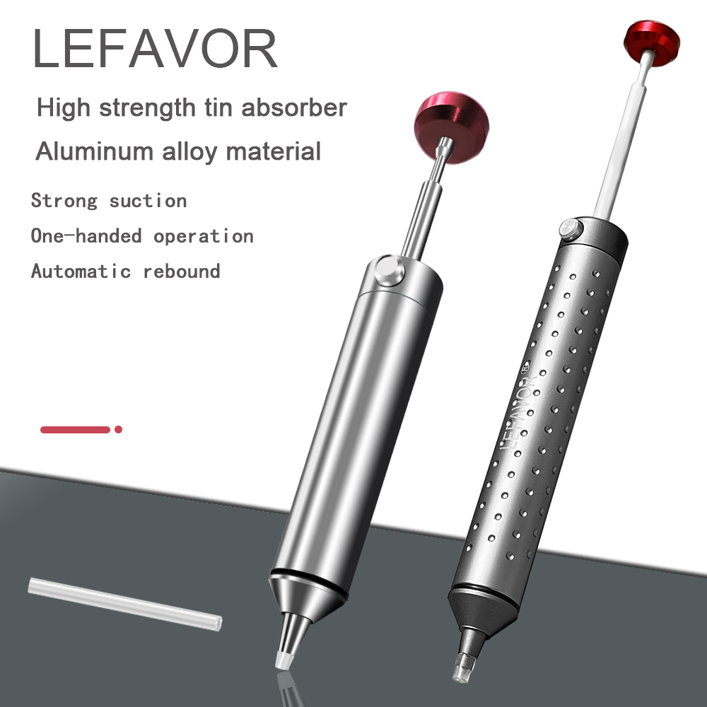 LEFAVOR Aluminum Powerful Deso - огляд і ціна Desoldering Pump Solder