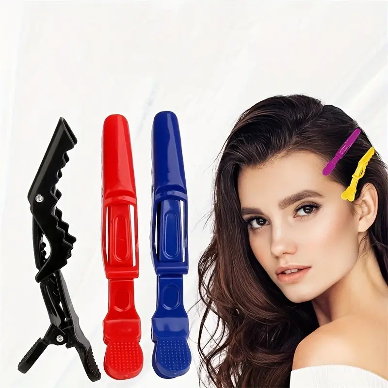 6pcs/Set Crocodile Hair Clips  - огляд і ціна Crocodile Clip Set