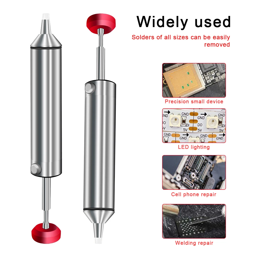 Aluminum Powerful Desoldering  - огляд і ціна Desoldering Pump Solder