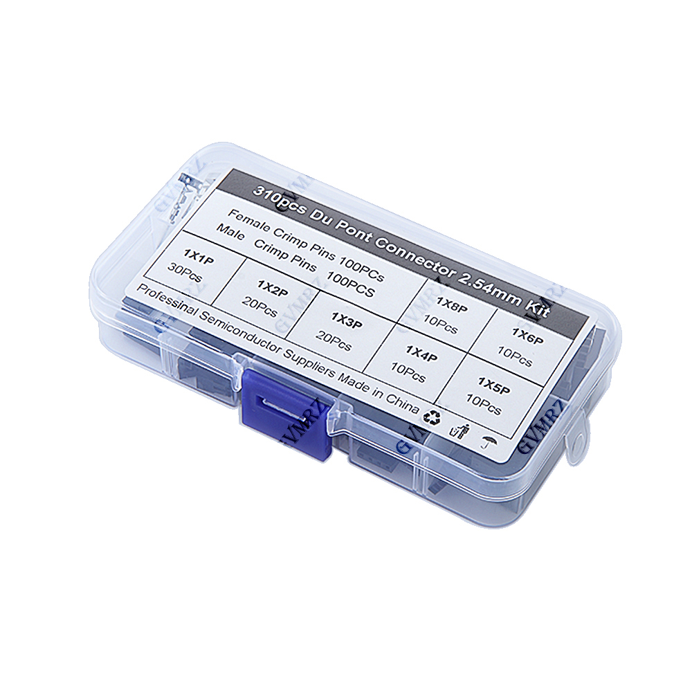 310PCS/BOX 2.54mm Male+Female  - огляд і ціна Diy Electronics Wire