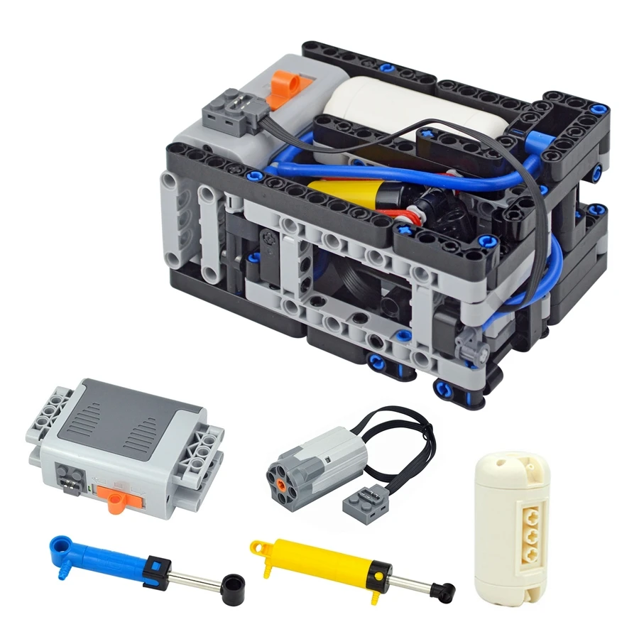 NEW Bricks Technical Pneumatic - огляд і ціна Diy Electronics Starter Kit