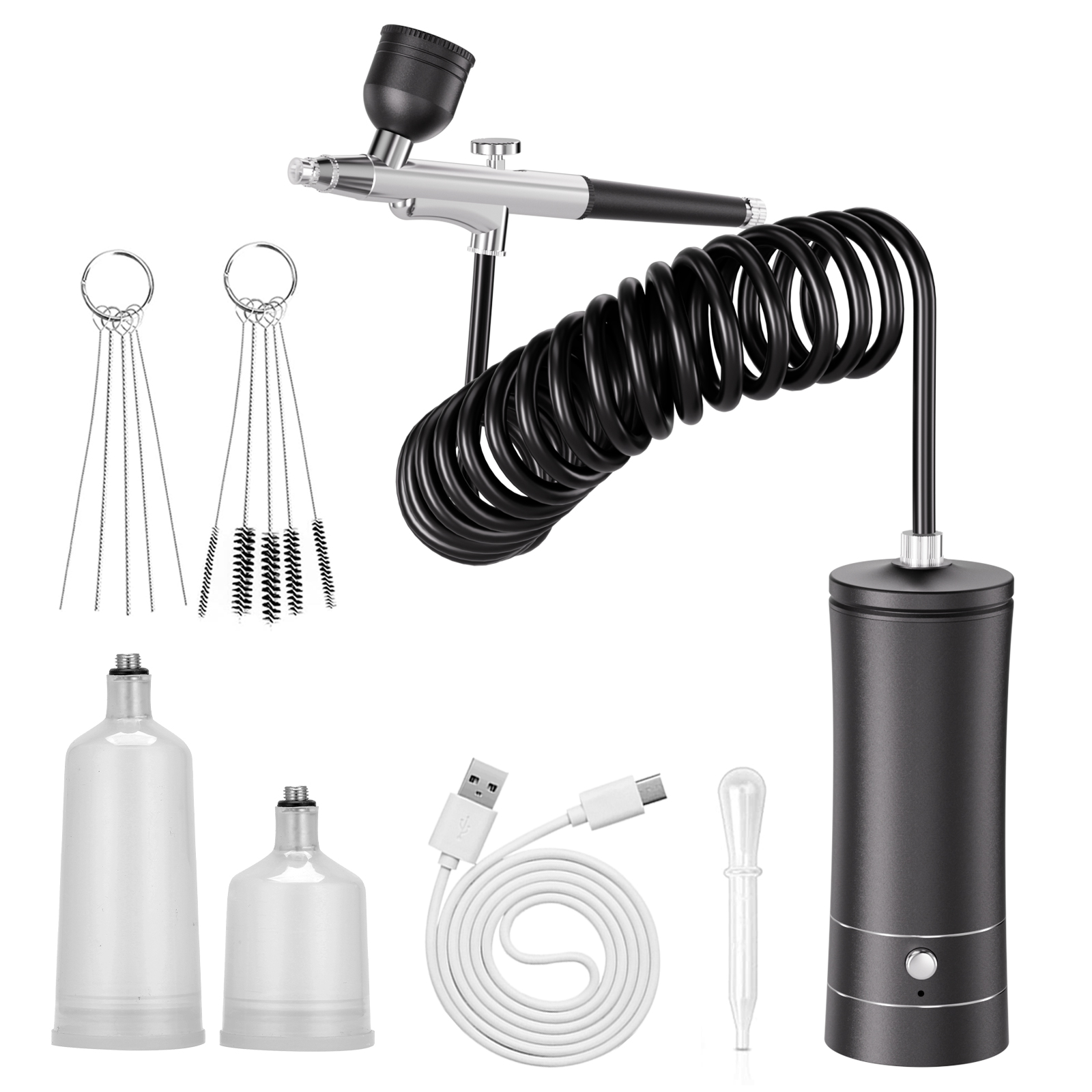 Cordless Airbrush Kit with Com - огляд і ціна Diy Electronics Power Supply
