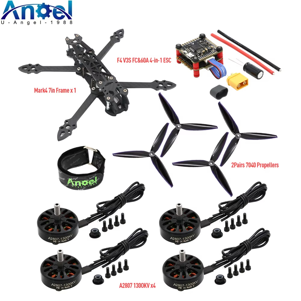 Mark4 Mark 4 7inch 295mm FPV F - огляд і ціна Diy Drone Electronics Kit