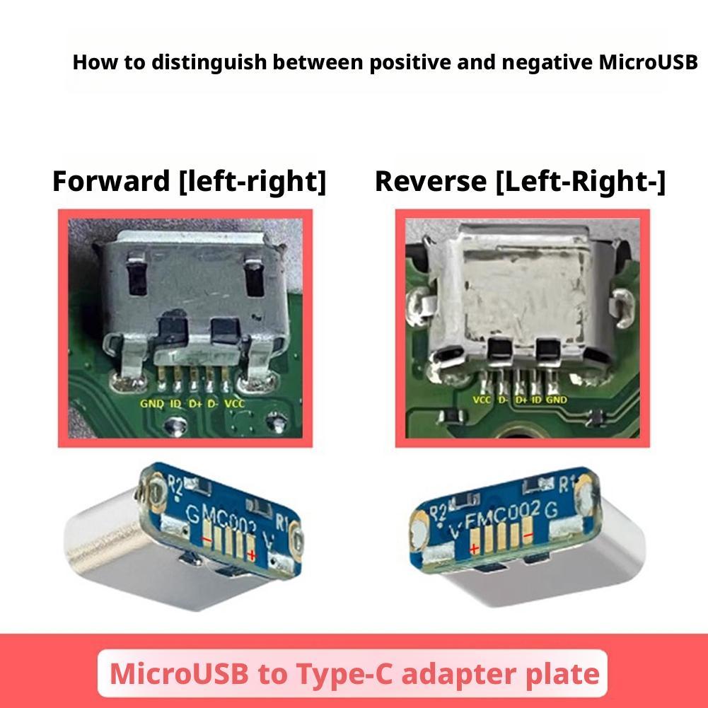 10Pcs M85k Micro USB To Type-C - огляд і ціна Diy Electronics Hobby