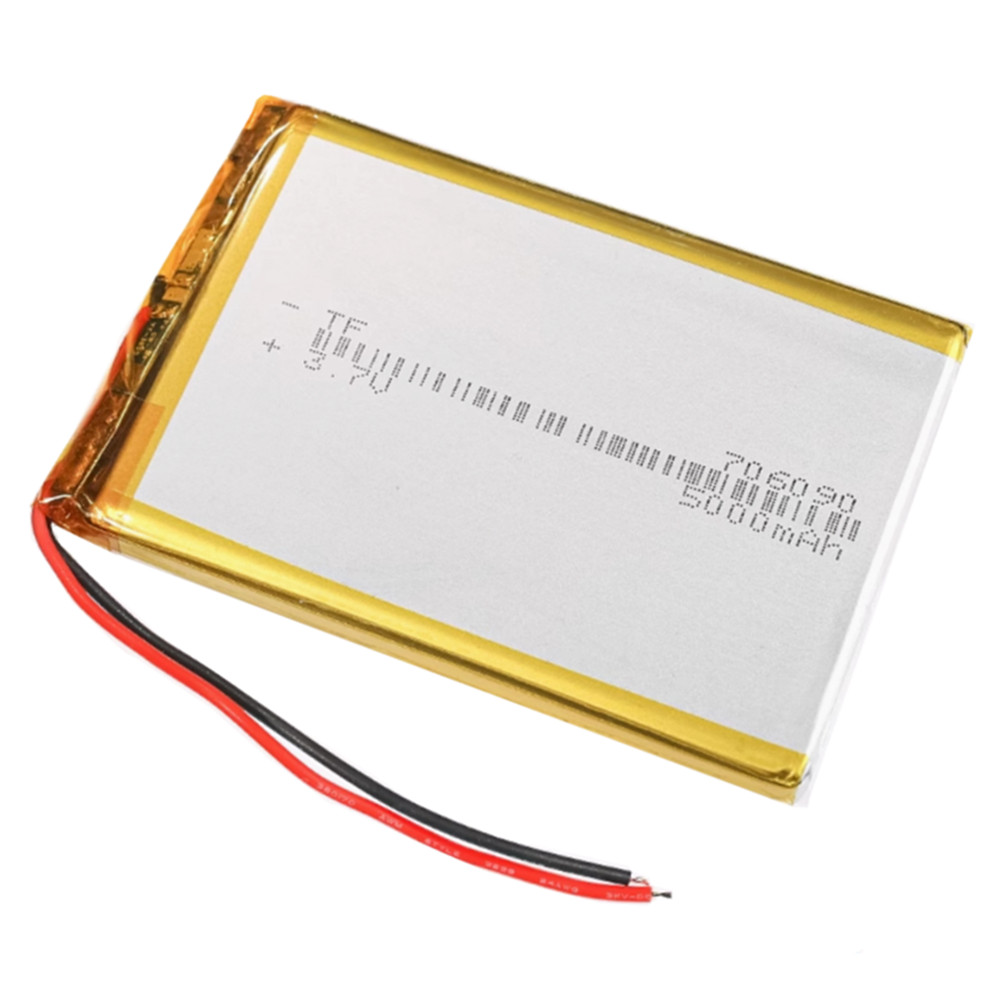 1-10pcs 3.7V 5000mAh 706090 60 - огляд і ціна Diy Electronics Book