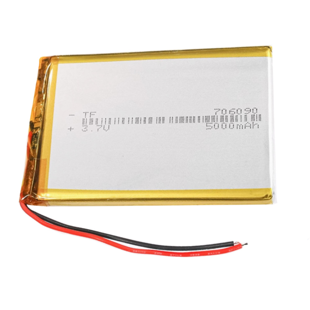 1-10pcs 3.7V 5000mAh 706090 60 - огляд і ціна Diy Electronics Book