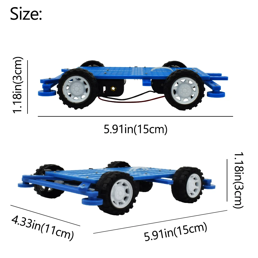 Electronic Kit 4WD Toy Kids Sc - огляд і ціна Diy From Old Electronics