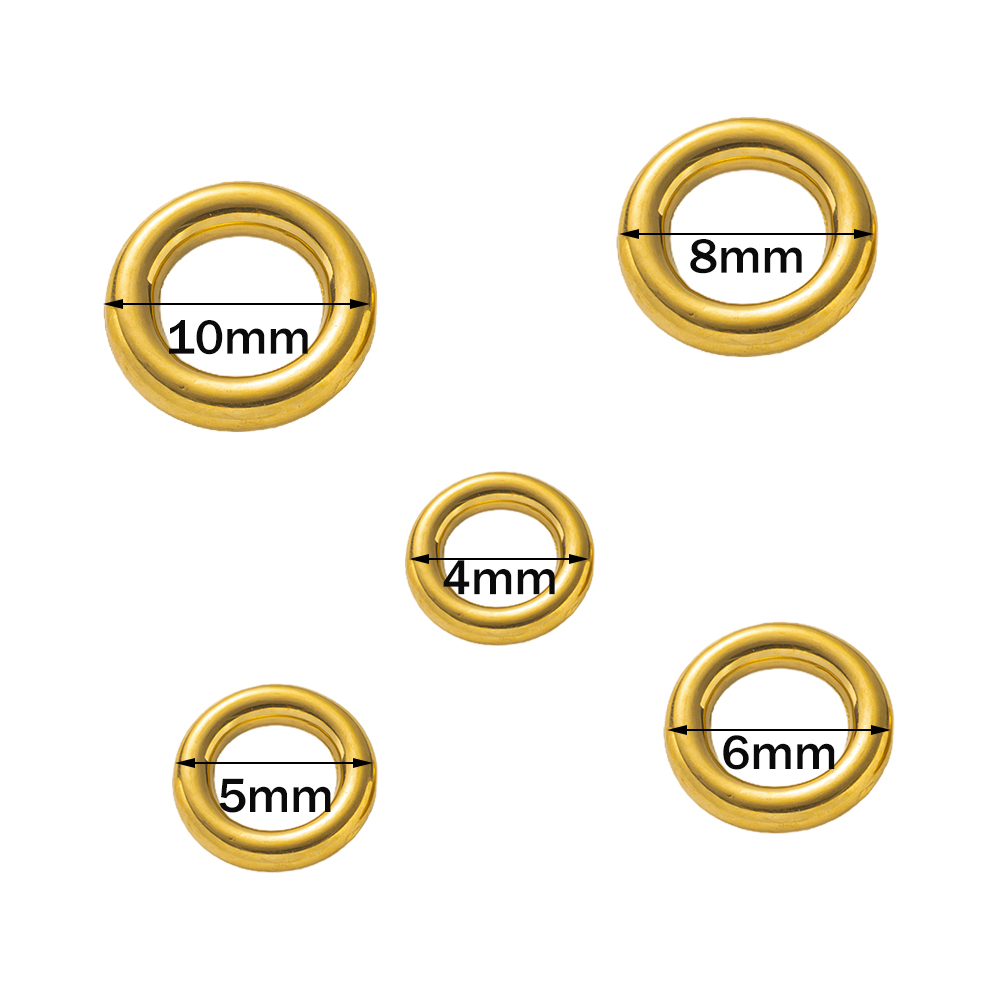 10pcs Stainless Steel Gold O R - огляд і ціна Diy Electronics Hobby