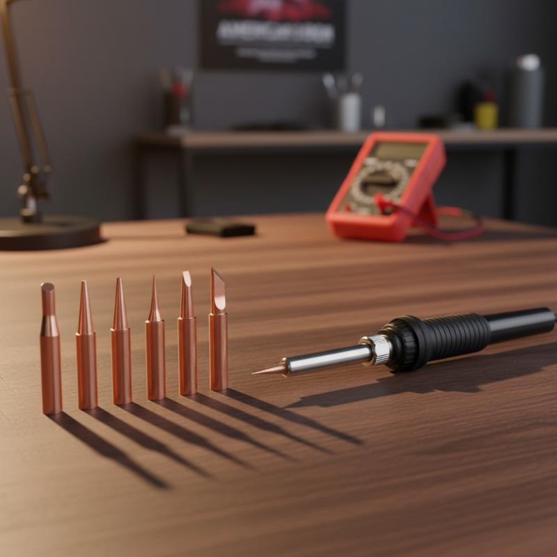 900M Soldering Iron Tips Set 1 - огляд і ціна Diy Electronics Bench