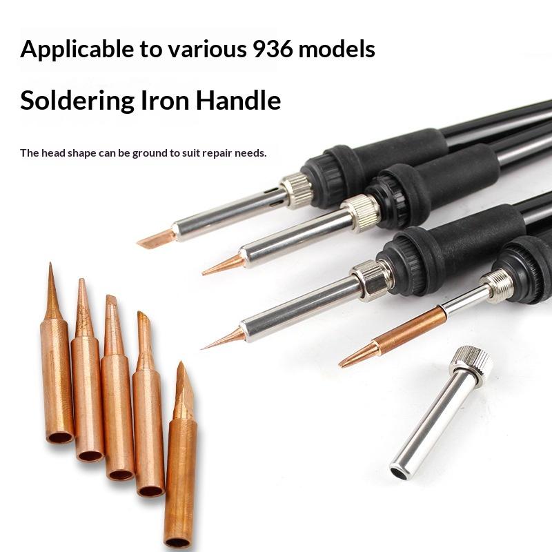 900M Soldering Iron Tips Set 1 - огляд і ціна Diy Electronics Bench