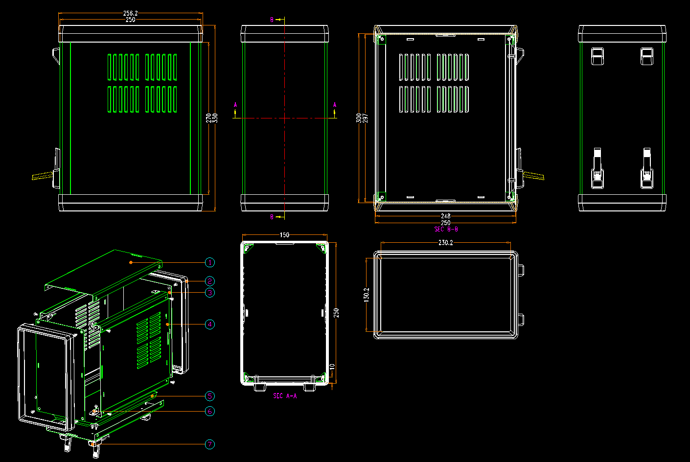 Iron Junction Box Electronic P - огляд і ціна Diy Electronics Wire