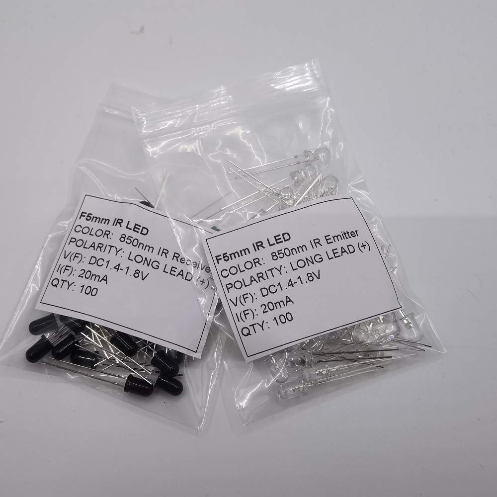 DIP 3mm 5mm IR LED Emitting Di - огляд і ціна Ir Infrared Receiver