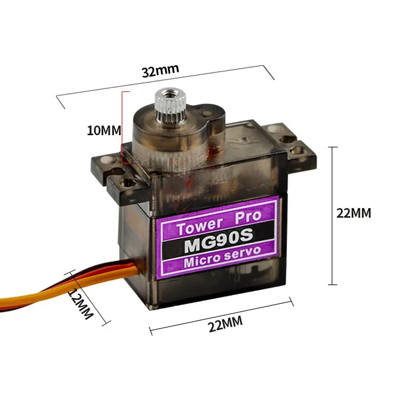 SG90/MG90S 9G Micro Digital Se - огляд і ціна Servo Motor Sg90