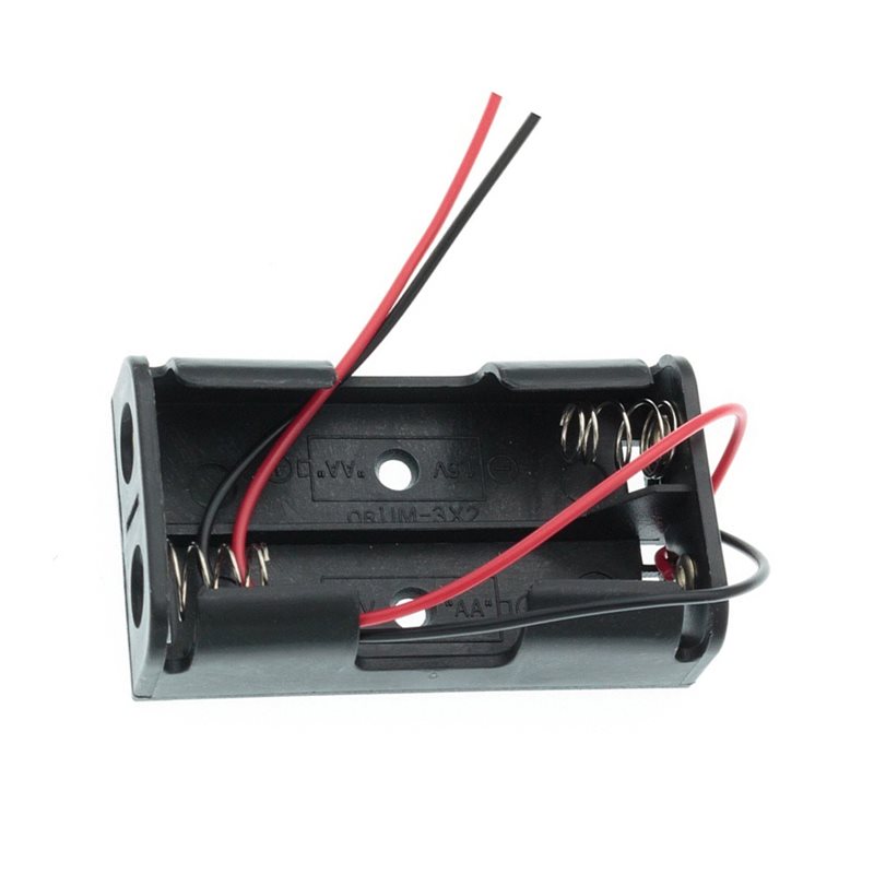 AAAEL-100Pcs 2AA Battery Case  - огляд і ціна Diy Electronics Wire
