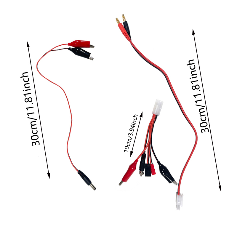 RC Balance Charger Deans T Plu - огляд і ціна Crocodile Clip Set
