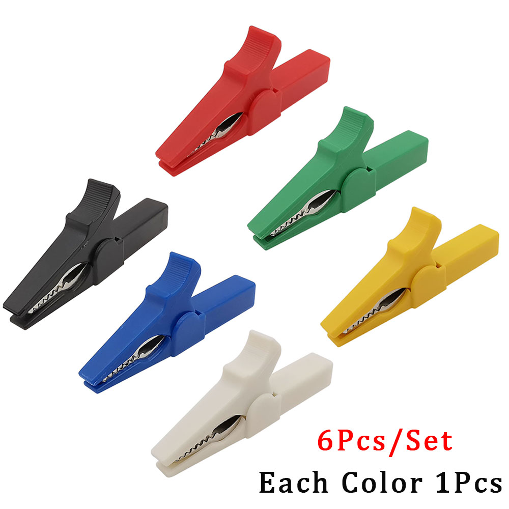 6Pcs/Lot 55mm Alligator Clips  - огляд і ціна Crocodile Clip Set