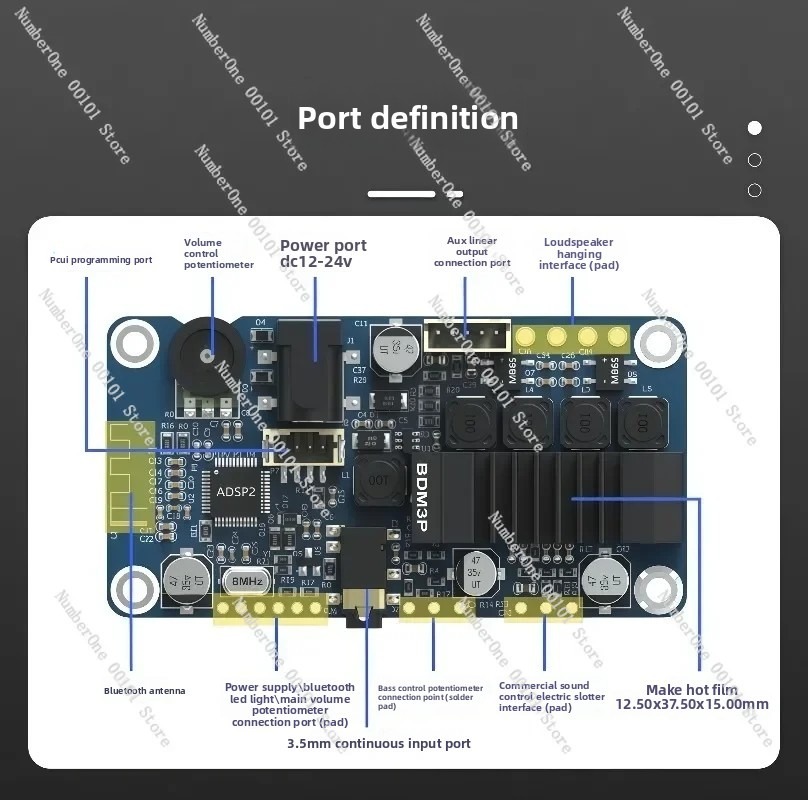 BDM3P Portable Bluetooth 5.3 A - огляд і ціна Diy Electric Car