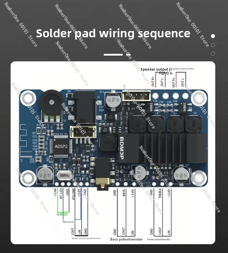 BDM3P Portable Bluetooth 5.3 A - огляд і ціна Diy Electric Car