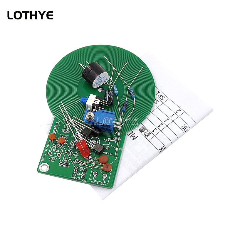 DC 3V-5V Metal Detector Kit DI - огляд і ціна Diy Electronic Modules