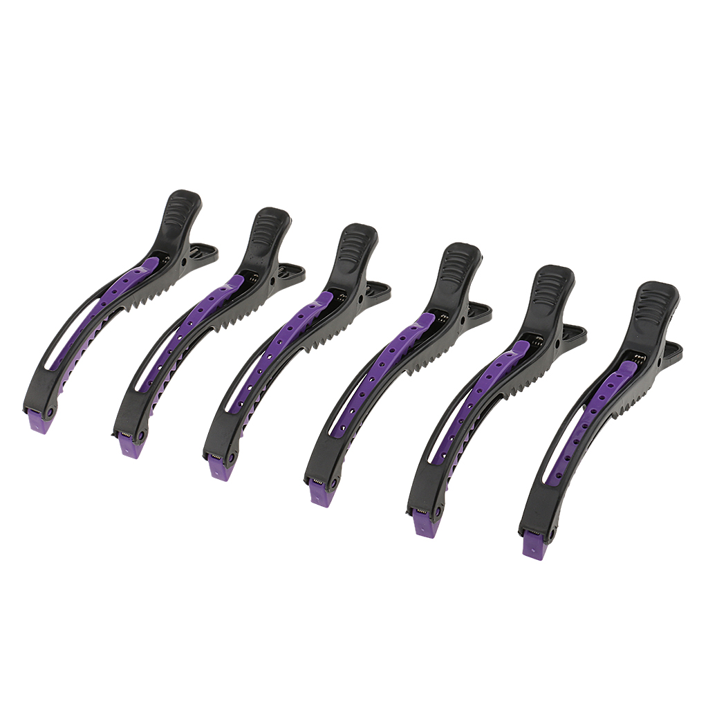 6PCS Pro Hairdressing Salon Se - огляд і ціна Crocodile Clip Set