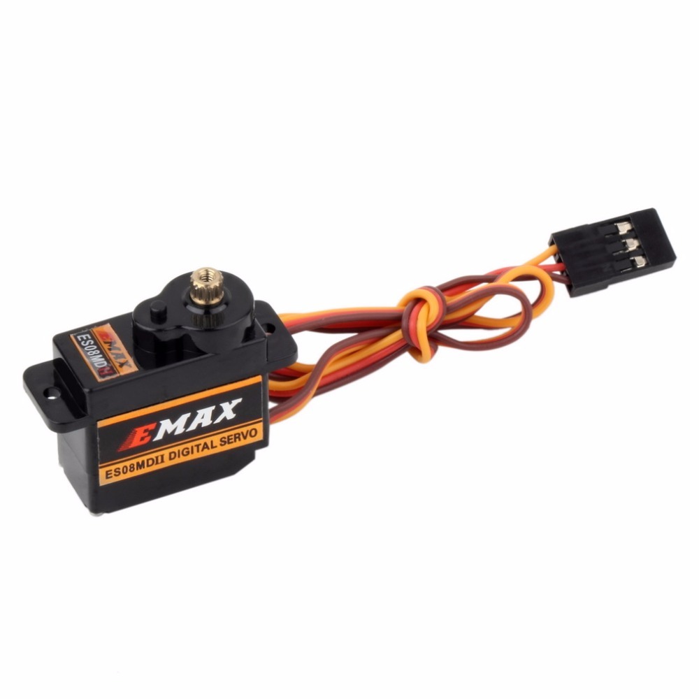 4pcs EMAX ES08MDII ES08MD II D - огляд і ціна Servo Motor Sg90