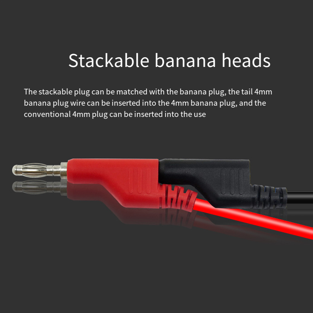 6 Piece Stackable Banana to Ba - огляд і ціна Crocodile Clip Set
