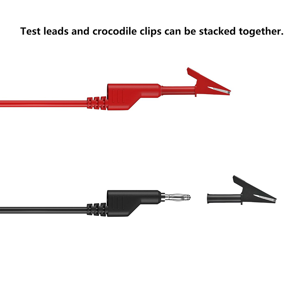 6 Piece Stackable Banana to Ba - огляд і ціна Crocodile Clip Set