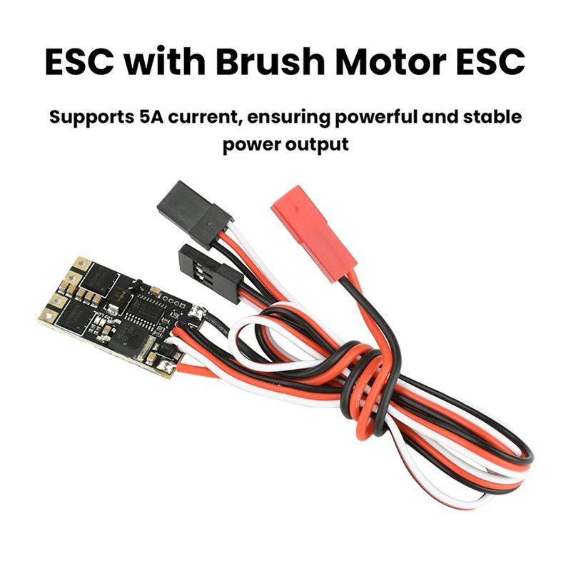 -[No.68 ] Brushed ESC Micro 5A - огляд і ціна Diy Electric Car