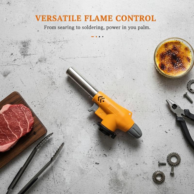 Adjustable Flame Butane Torch  - огляд і ціна Diy Electronics Hobby